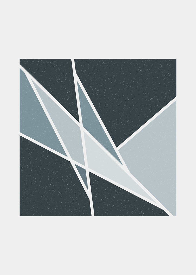 Mondrian style art