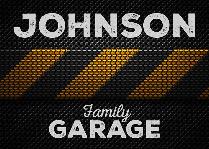 Johnson Family Garage Dark