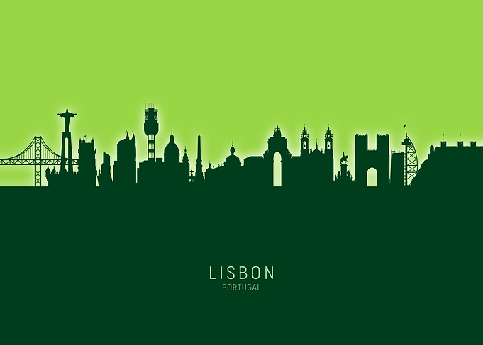 Lisbon Skyline Portugal