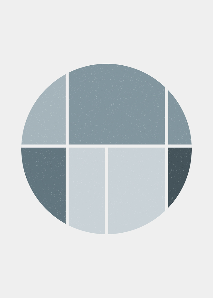 Mondrian style art