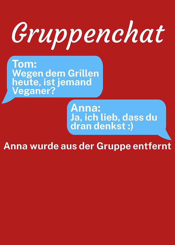 Gruppenchat Grillen Vegan
