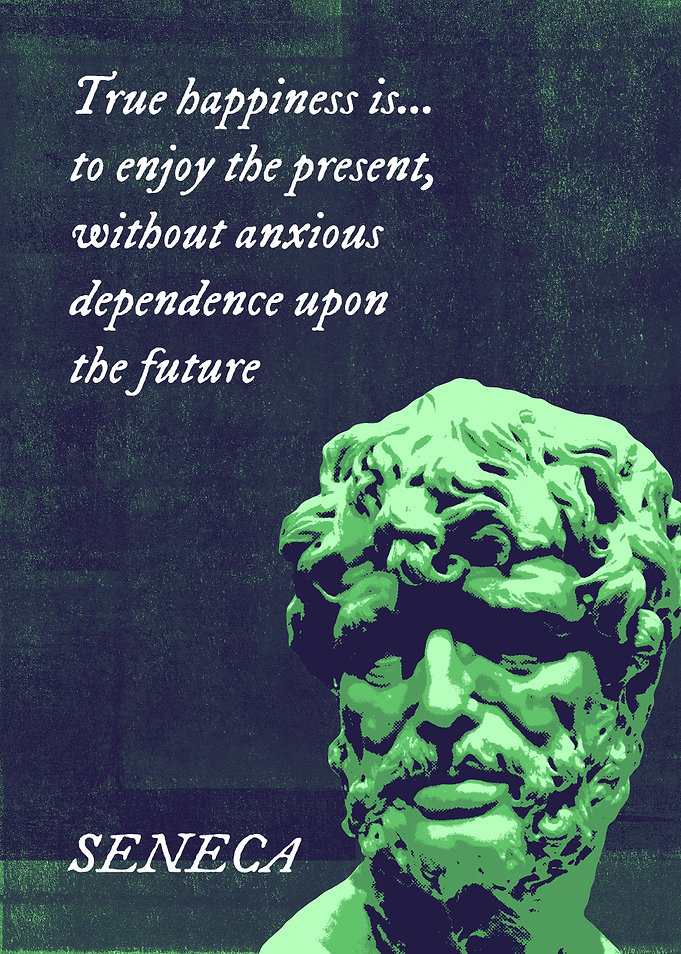 Seneca True happiness is