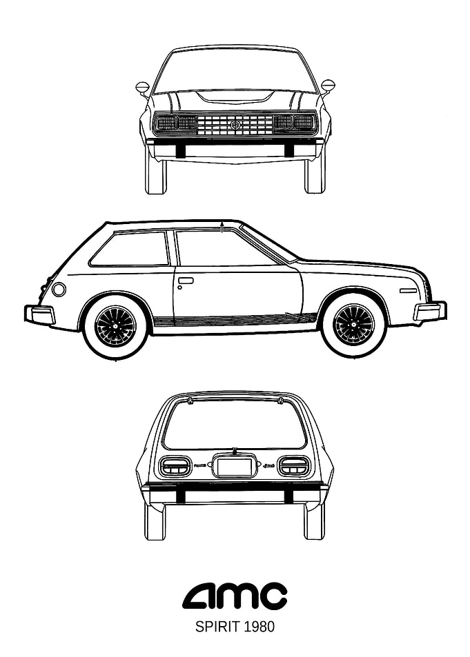 BNW AMC Spirit 1980
