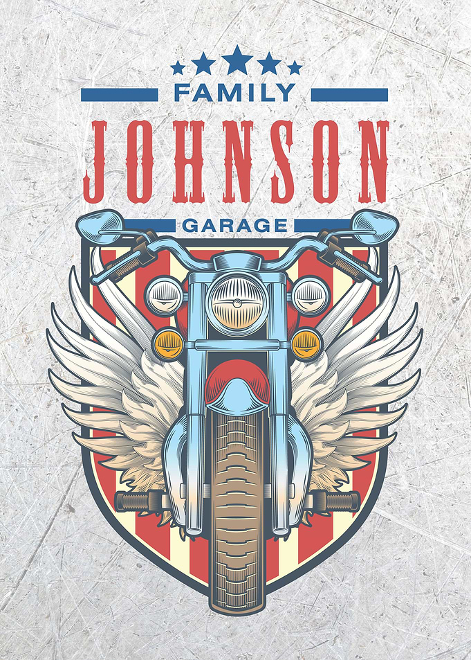 Johnson Family Garage Moto
