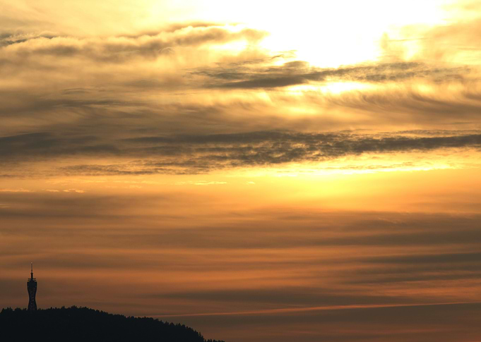 Pyramidenkogel Dawn