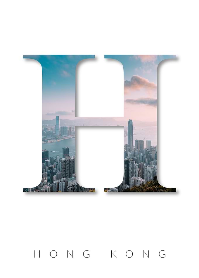 Letter H Hong Kong