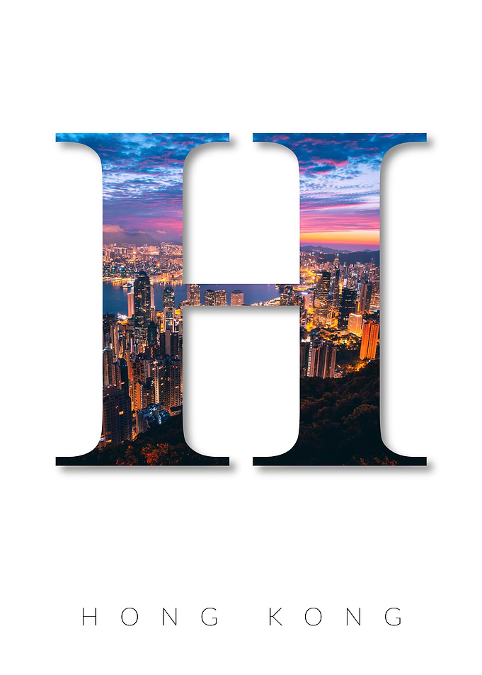 Letter H Hong Kong