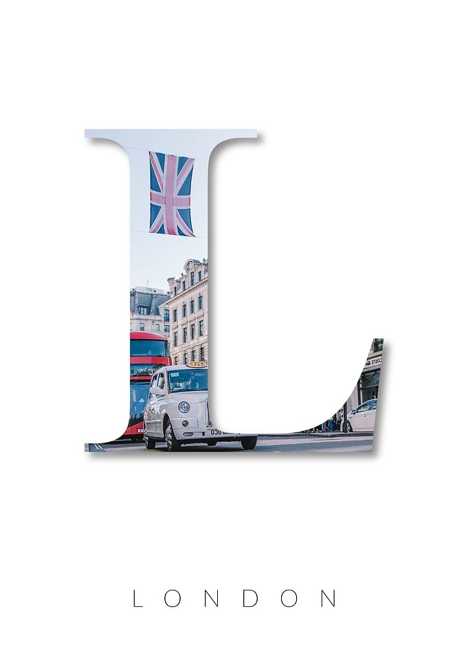 Alphabet Letter L London