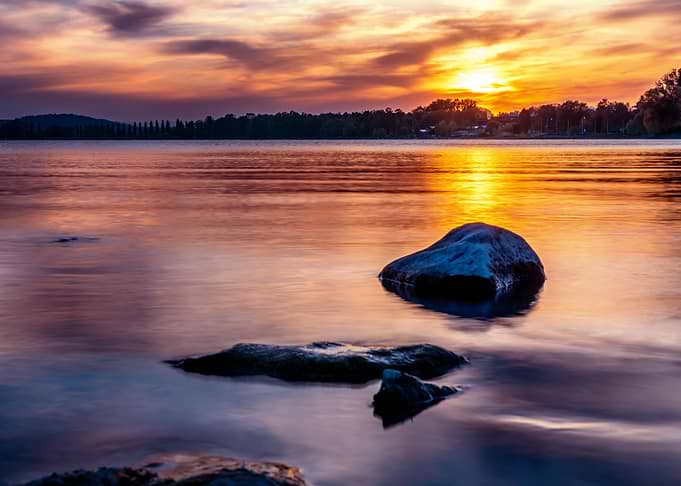 purple sunset