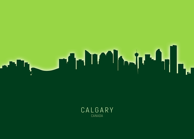 Calgary Skyline Canada