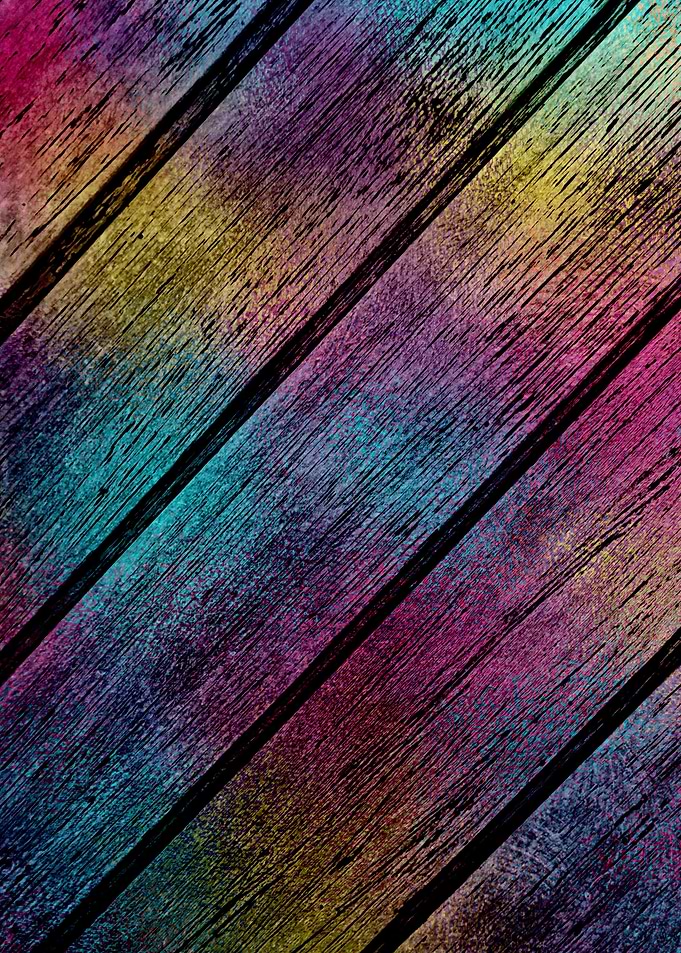 Unicorn on Wood 09