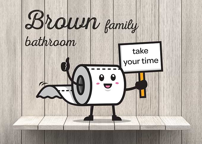 Brown Family Bathroom