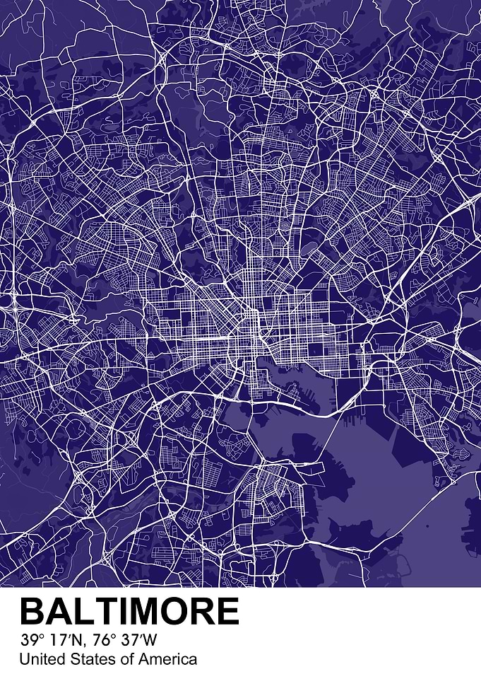 baltimore color map