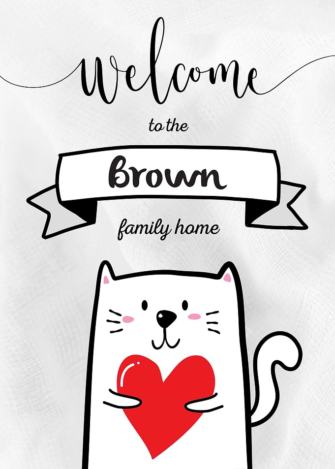 Brown Family Home Cat