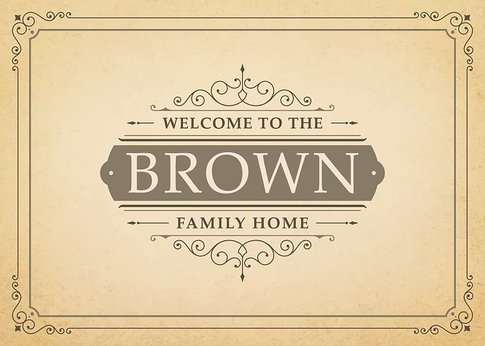 Brown Family Home