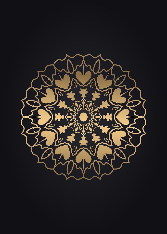 Luxury mandala