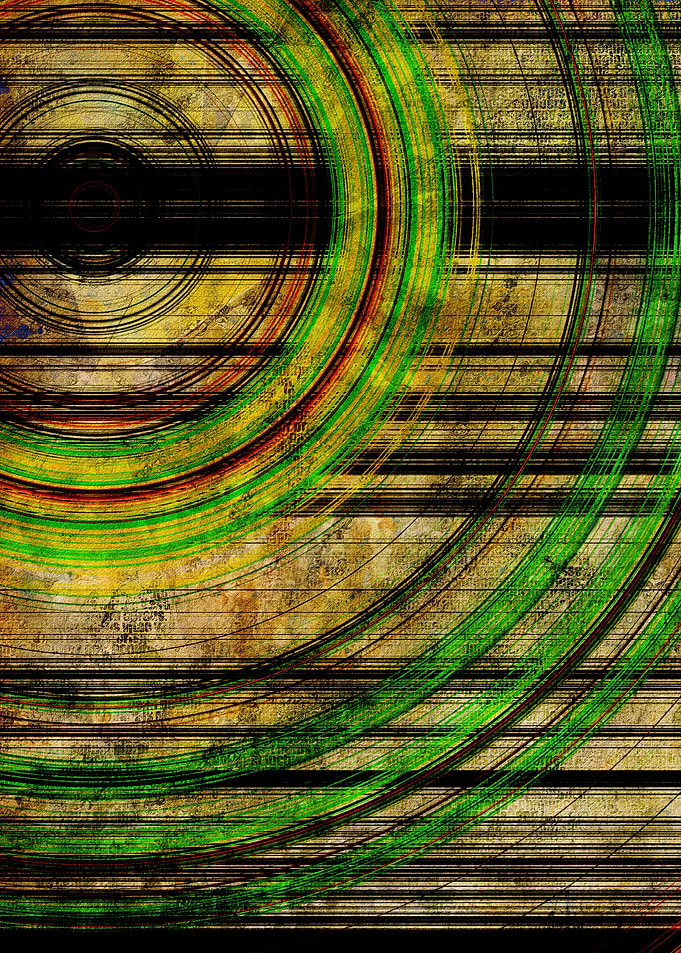 Grungy abstract