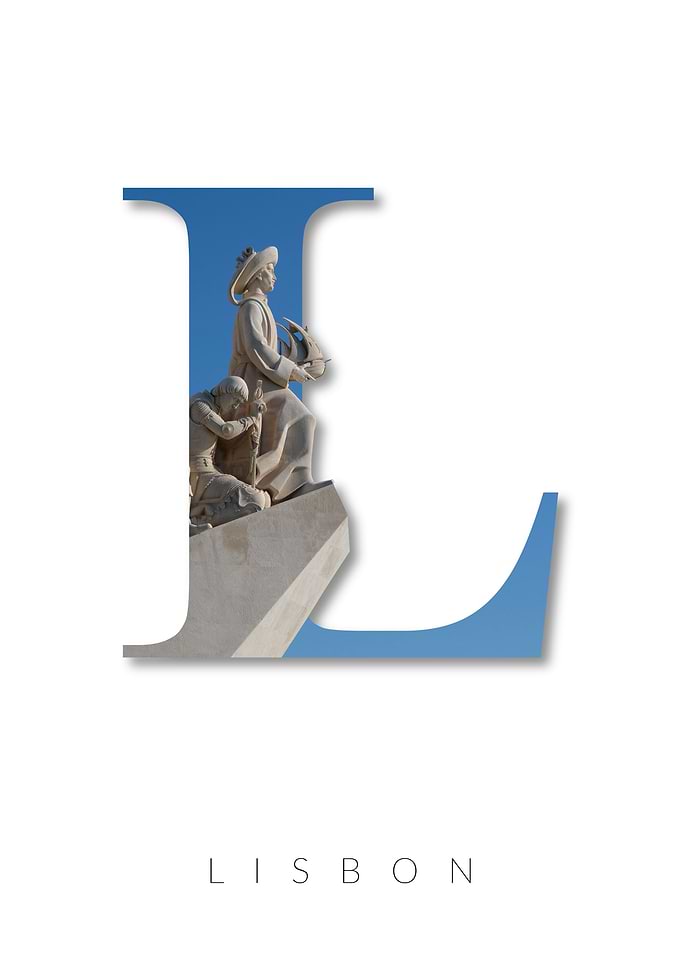 Alphabet Letter L Lisbon