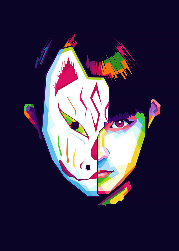 Baby Metal in Pop Art v1