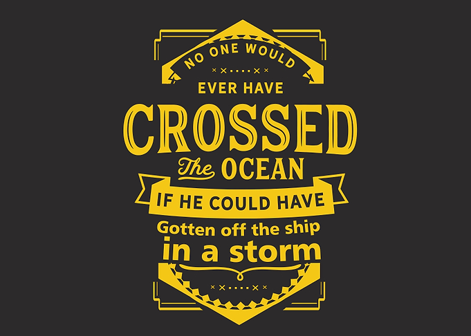 crossed the ocean