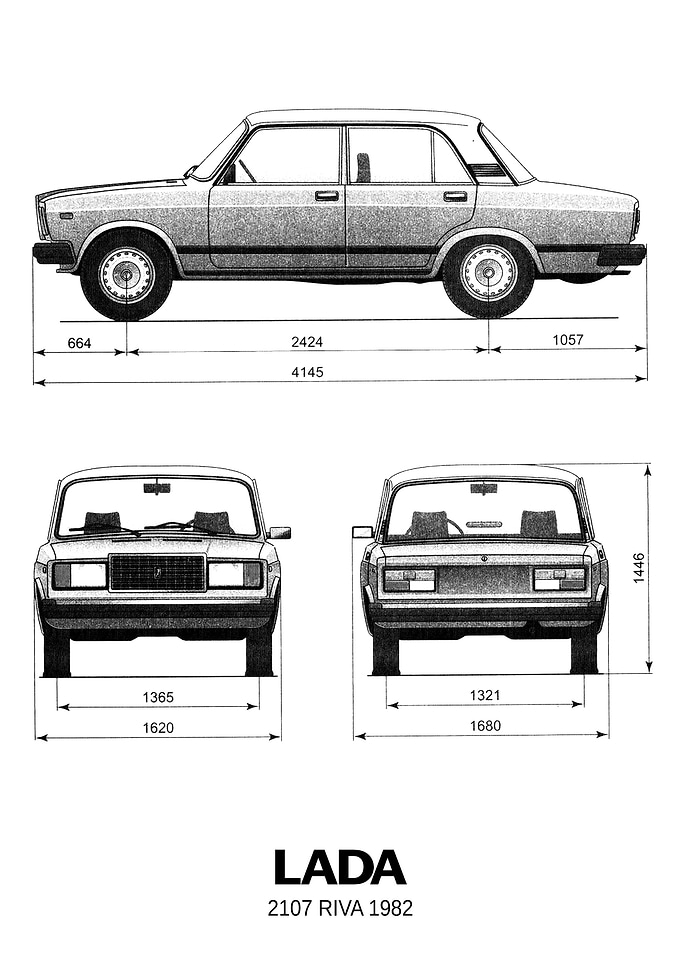 BNW Lada 2107 Riva 1982