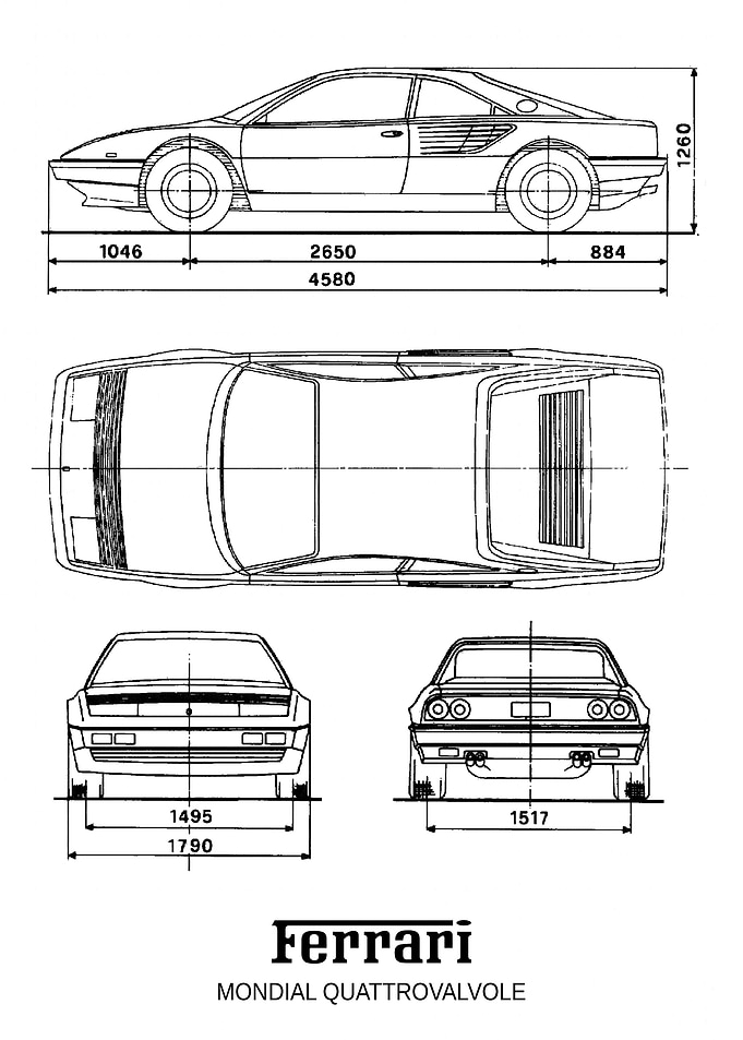 BNW Ferrari mondial quattr