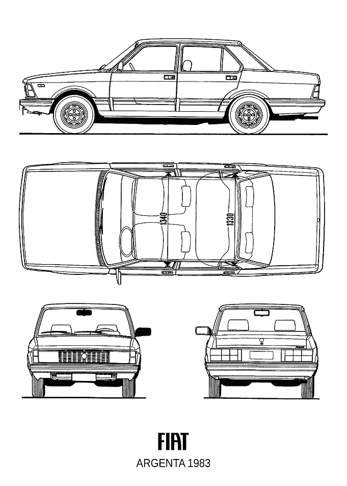 BNW Fiat Argenta 1983