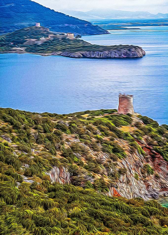 Seacoast near Alghero