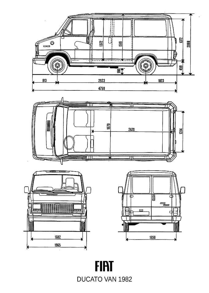 Fiat Ducato VAN 1982