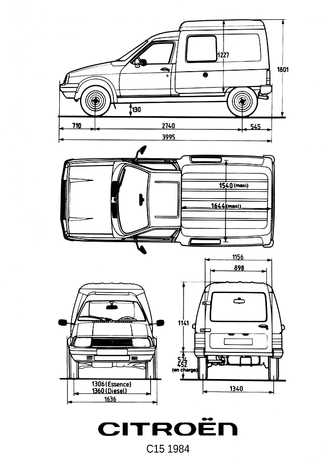 BNW Citroen C15 1984