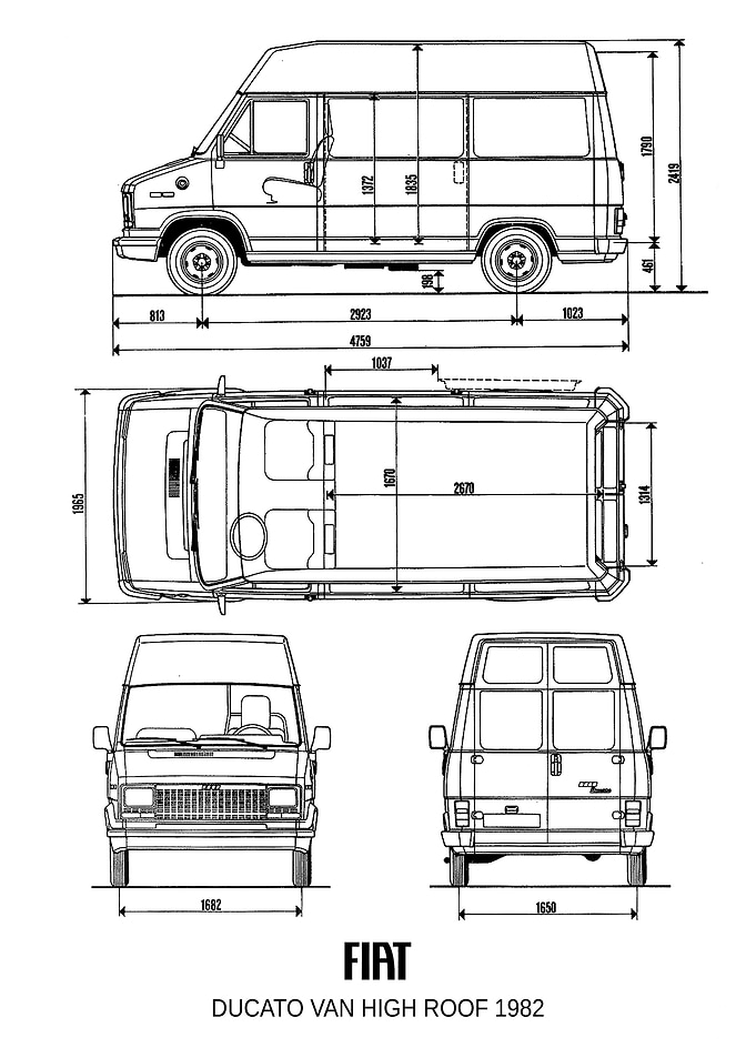 BNW Fiat Ducato VAN HIGH R