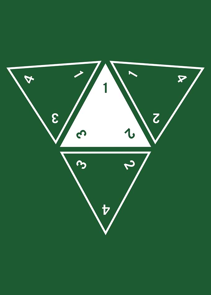 Green Unrolled D4