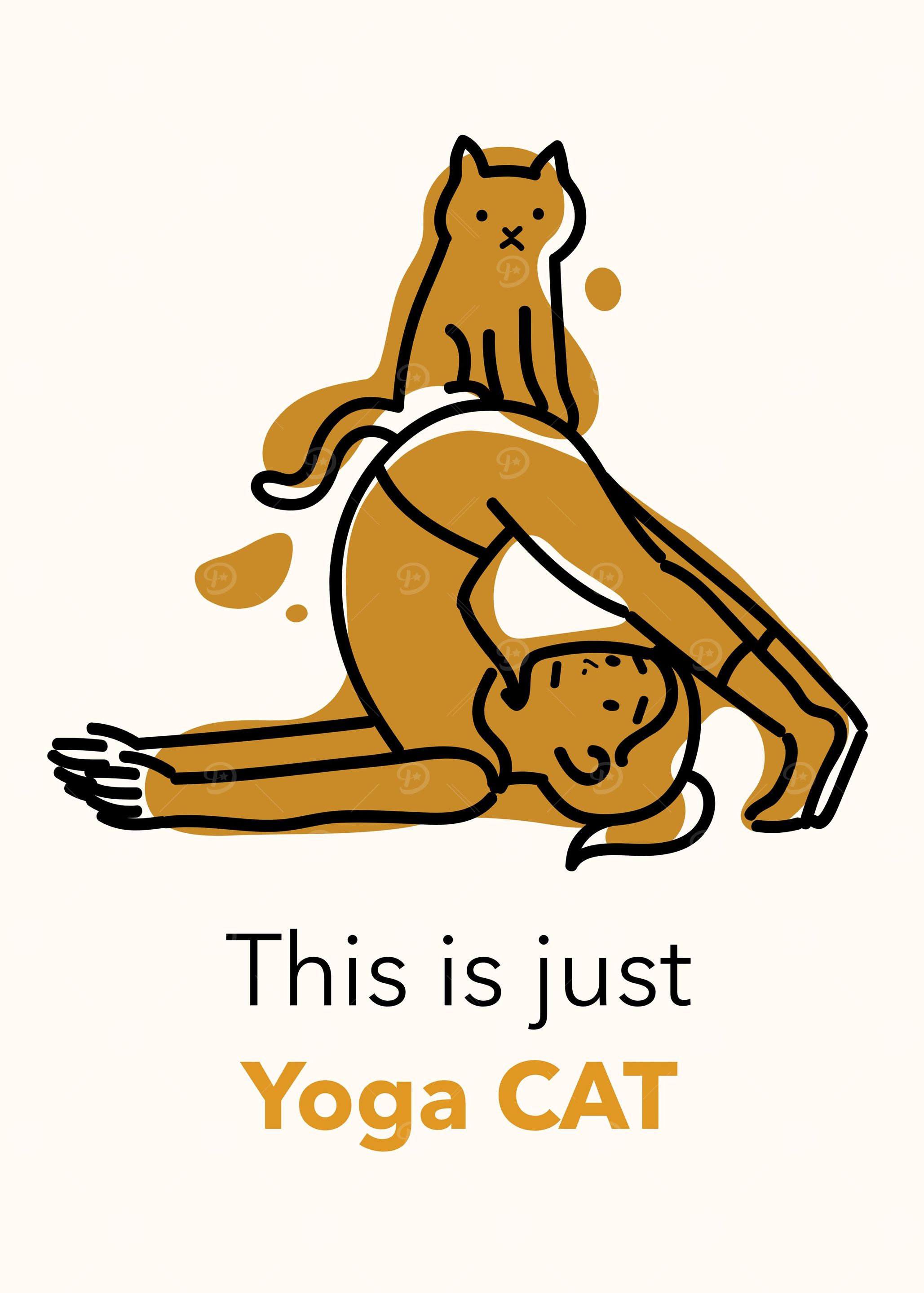 This is just Yoga Cat