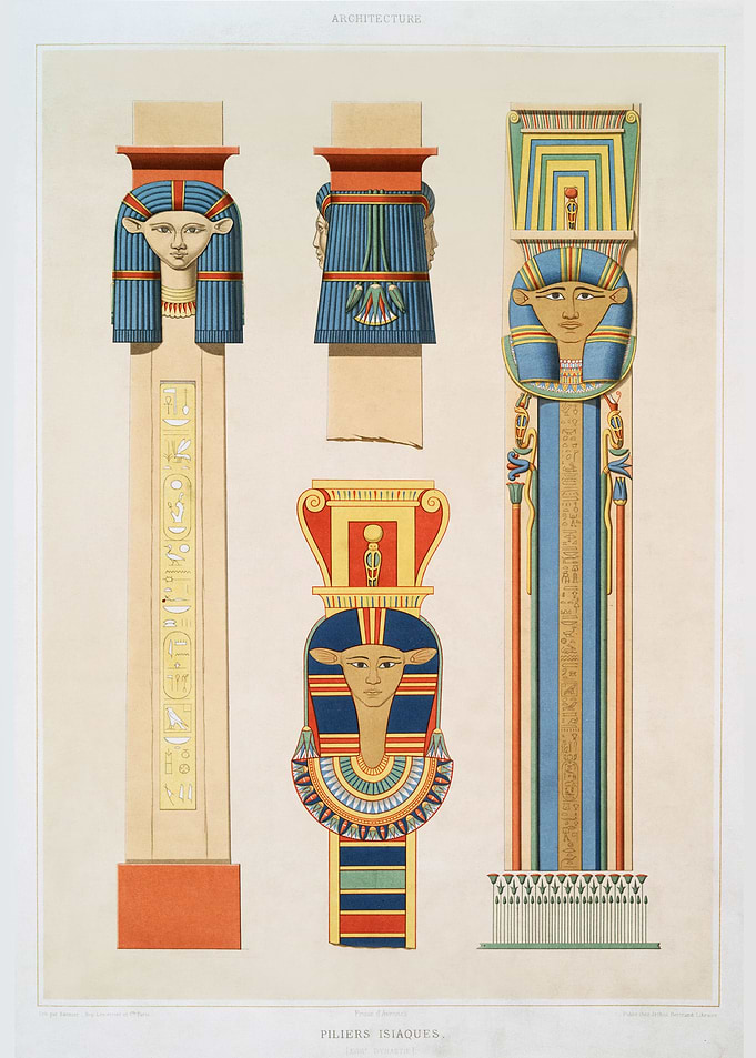 Isis pillars