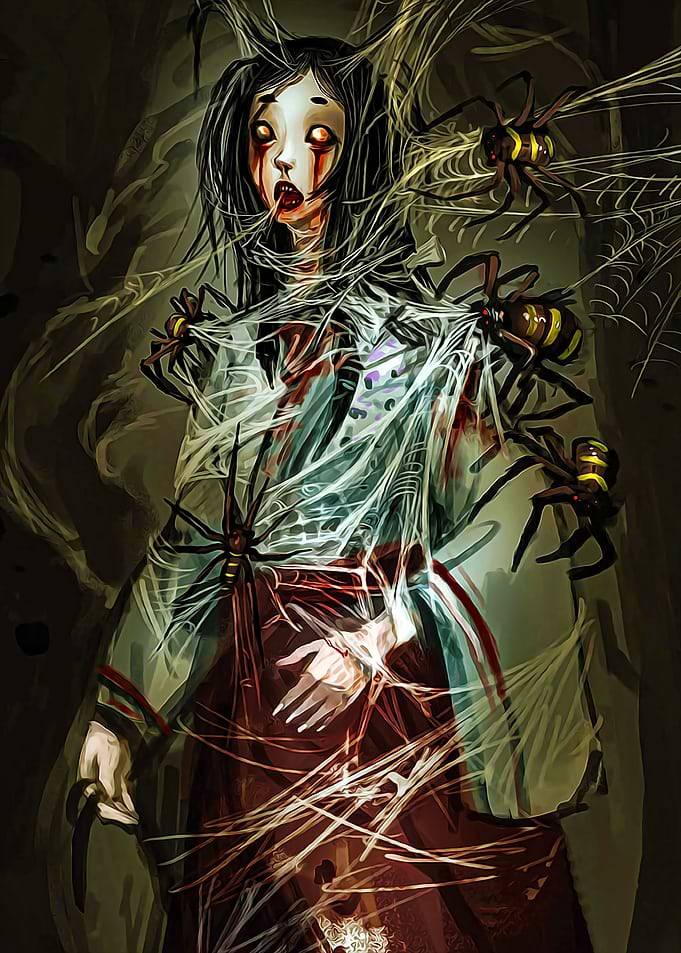 Women And Spider