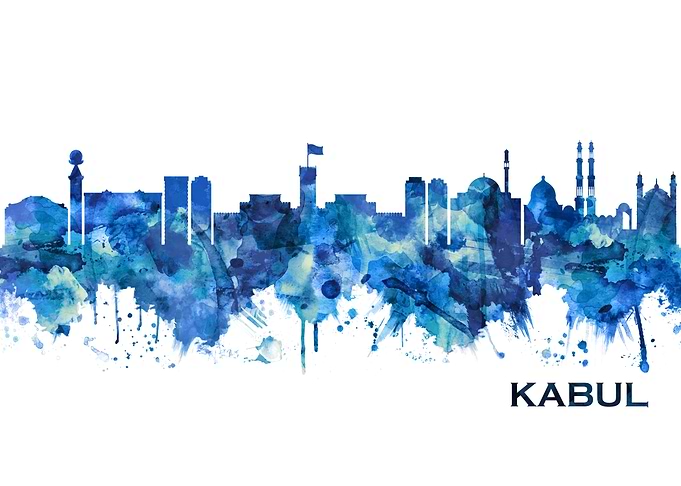Kabul Afghanistan Skyline
