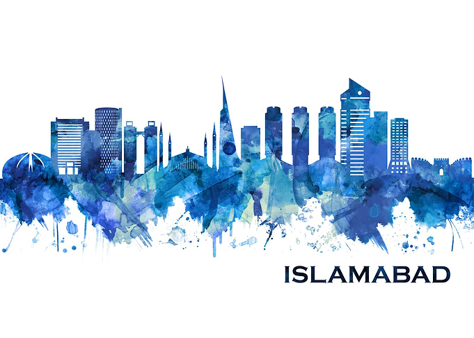 Islamabad Pakistan Skyline