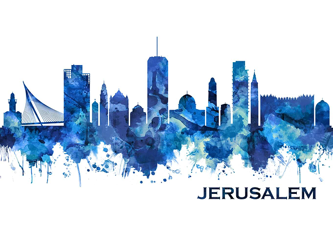 Jerusalem Israel Skyline