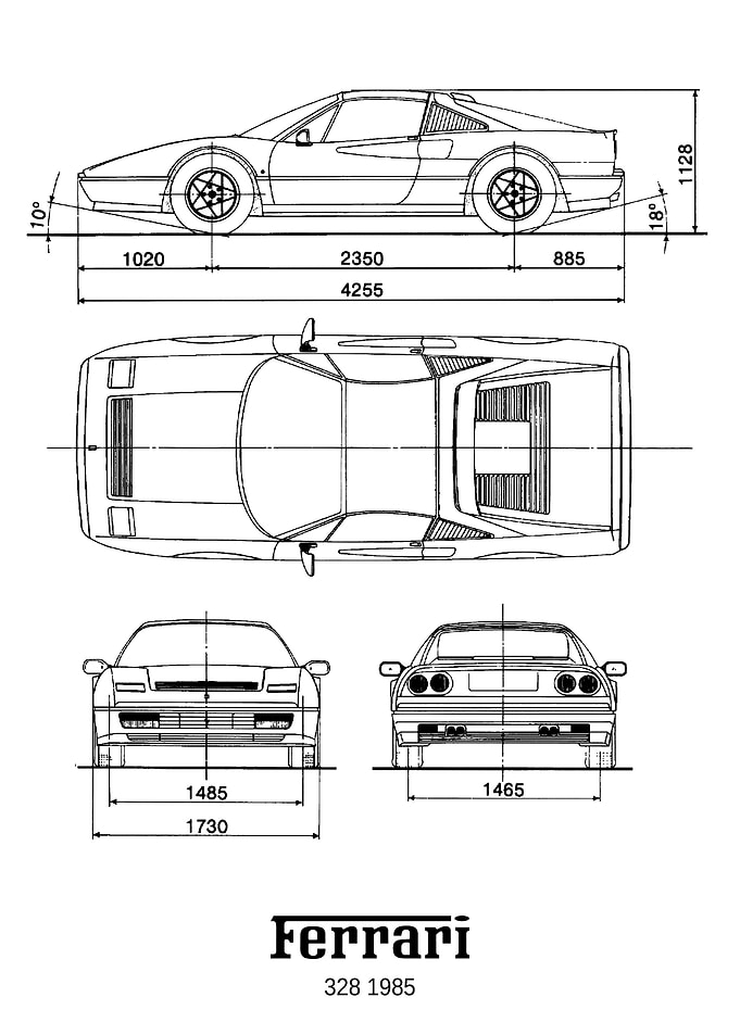 BNW Ferrari 328 1985