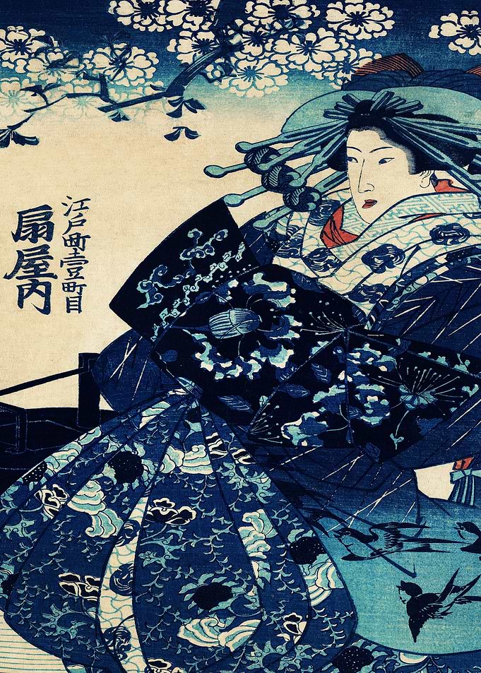 Geisha At Winter