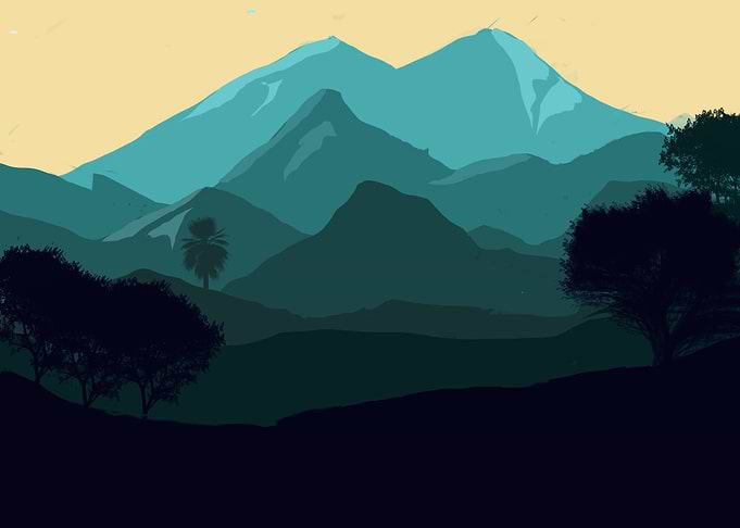 Green Field Landscape