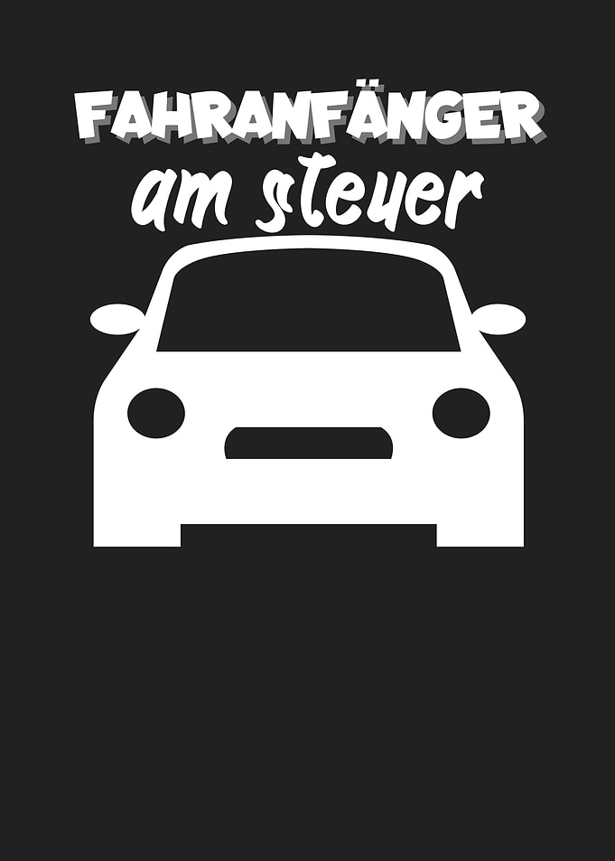 Fahranfaenger am Steuer