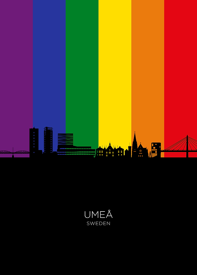 Umea Skyline Sweden