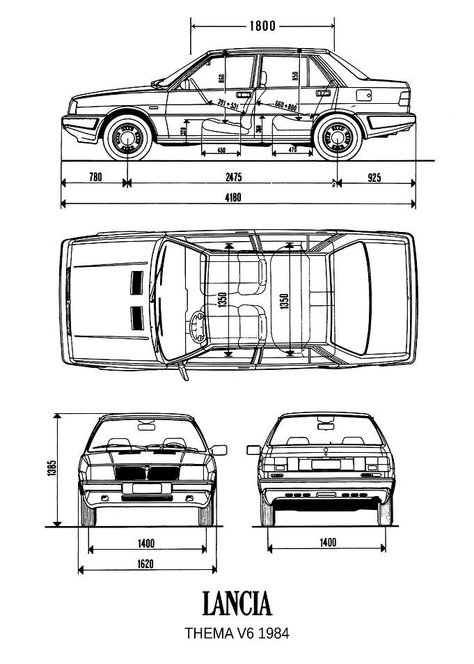 BNW Lancia Thema V6 1984