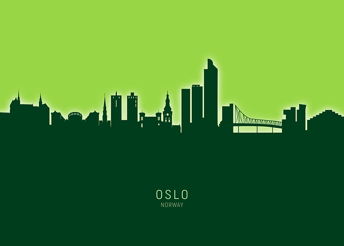Oslo Skyline Norway