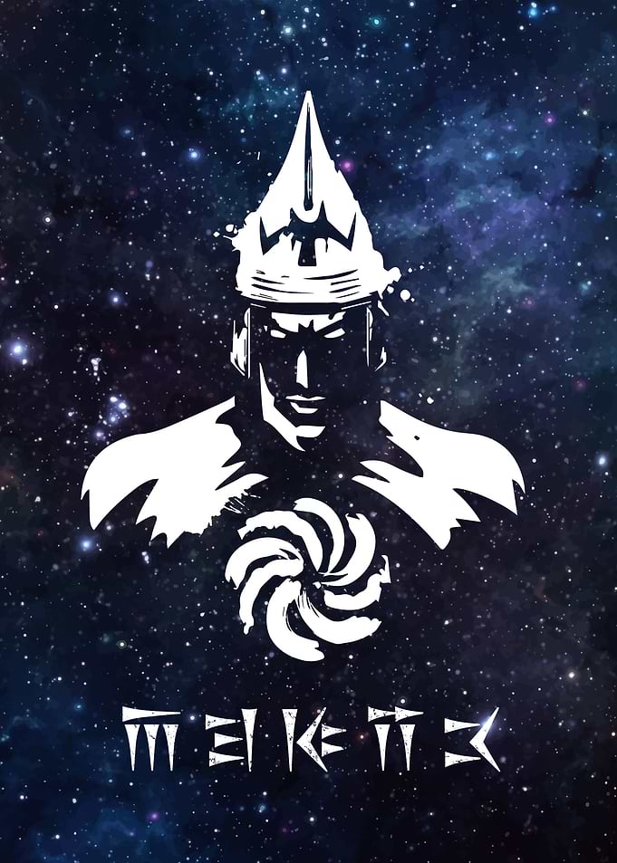 Cosmic Warrior Blue