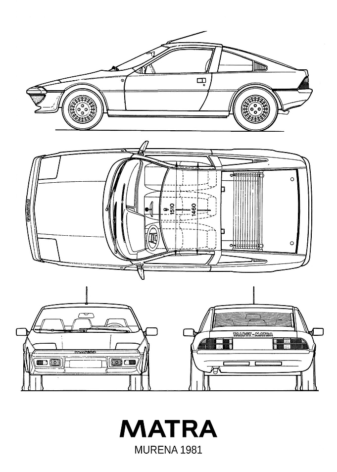 BNW Matra Murena 1981