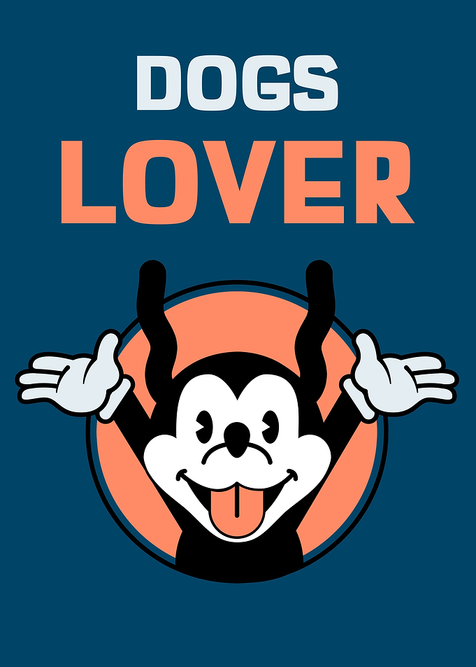 Dogs Lover Cartoon