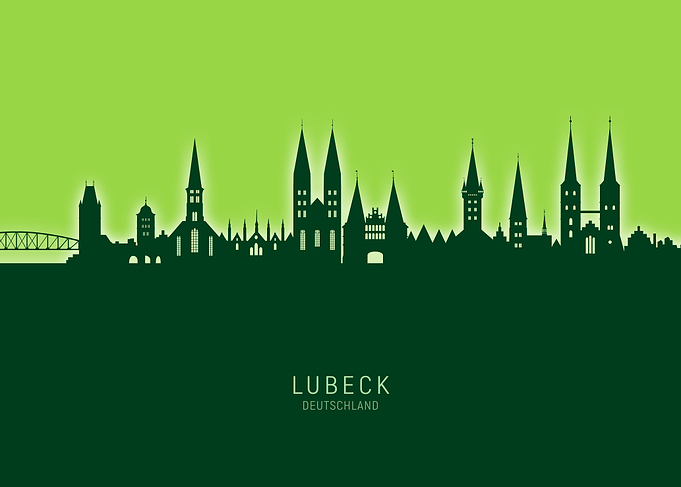 Lubeck Skyline Deutschland