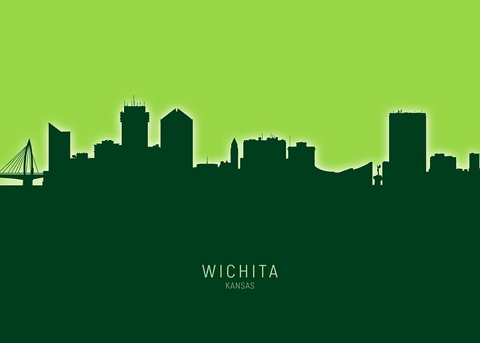 Wichita Skyline Kansas